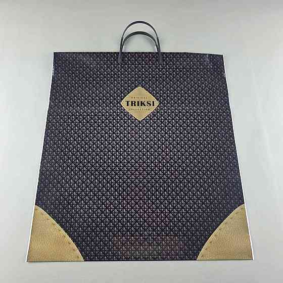 Пакет-сумка 40х45 з пластиковою ручкою  