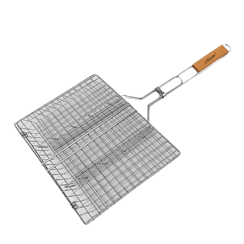 Решітка-гриль глибока 3 секції, знімна ручка 24*30см Maestro Житомир - фото 2