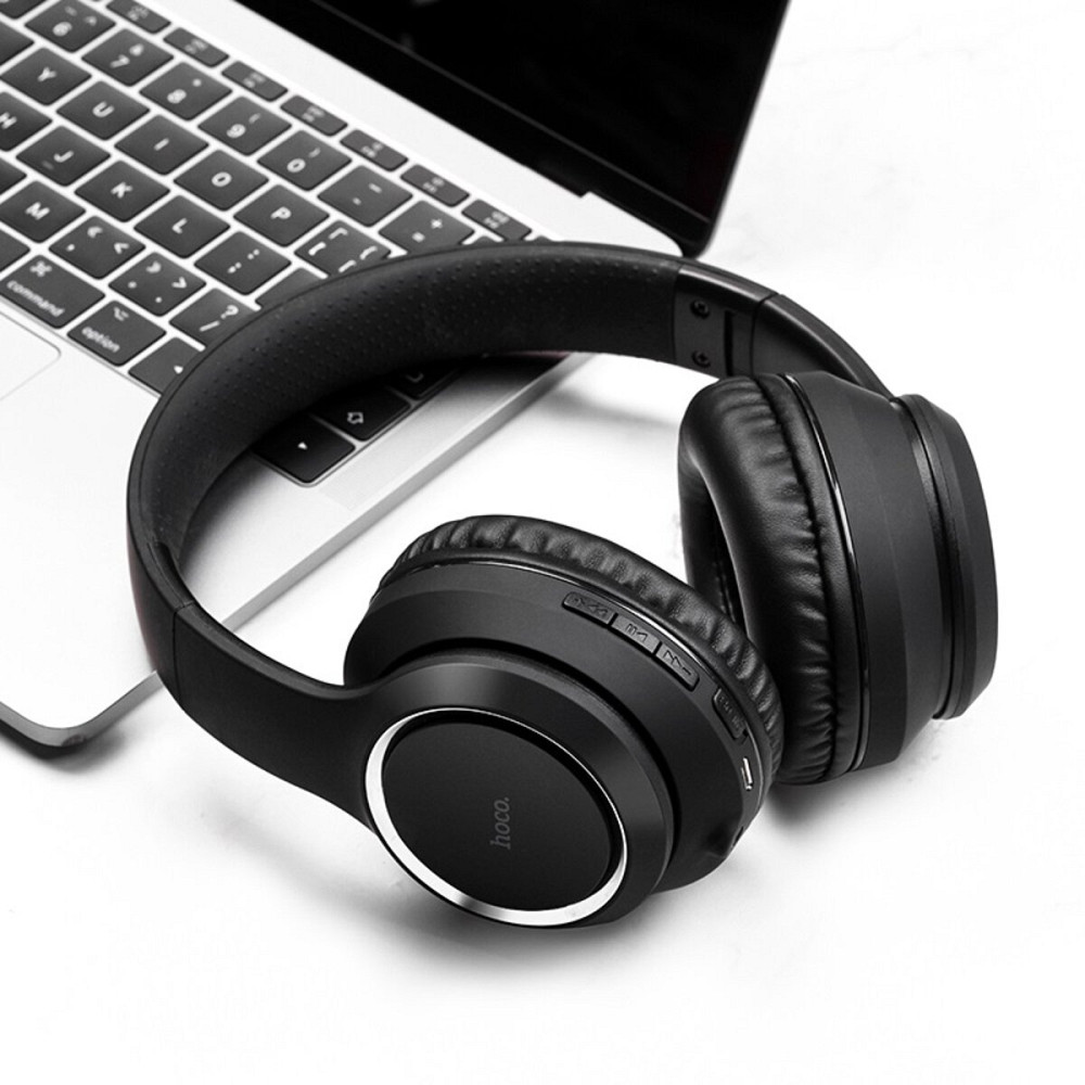 Навушники HOCO W28 Journey wireless headphones Black Київ - фото 2