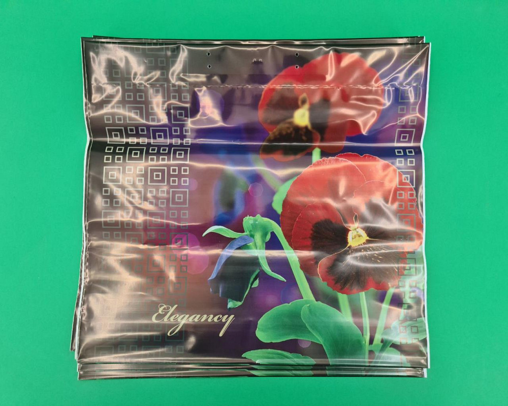 Пакет с пластиковой ручкой (36х37)  