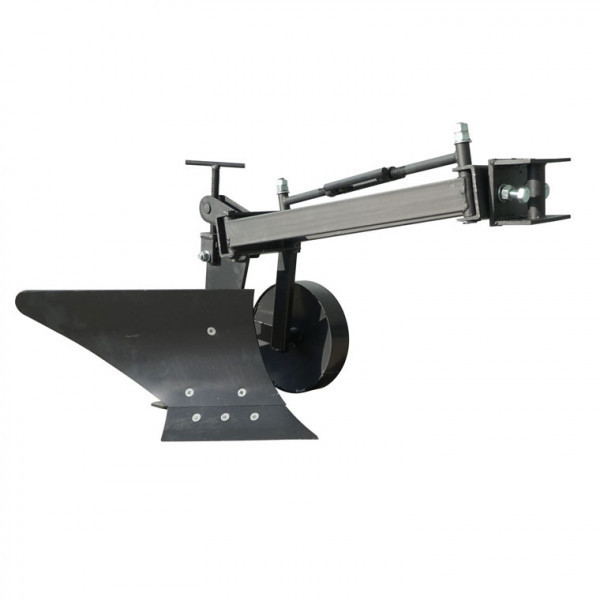 Плуг для мотоблока Zirka-61 (опорне колесо, довга рама) (захват 20 см) (ПЛ8) Харьков - изображение 1