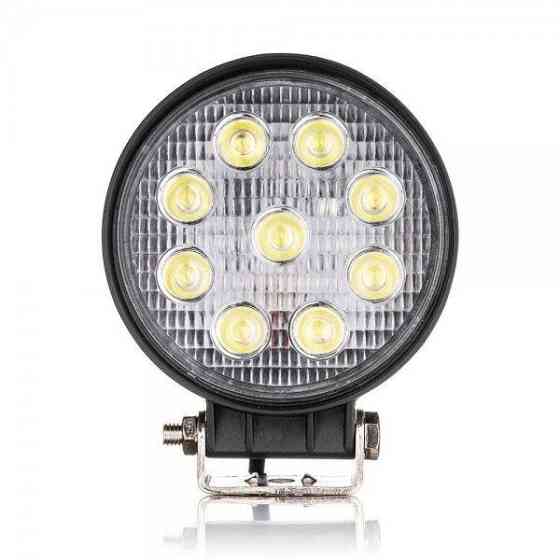 Светодиодная фара AllLight 05T-27W SLIM 9chip EPISTAR spot 9-30V Харьков
