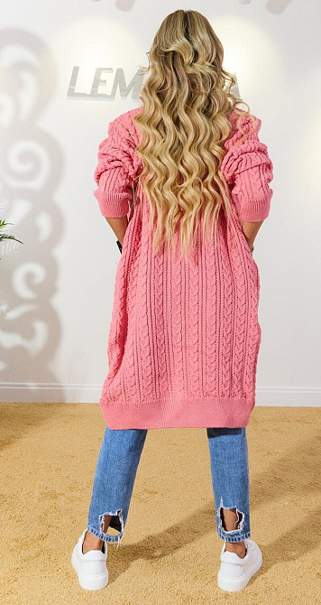 Кардиган мелкие косы (46-48) Киев - изображение 5