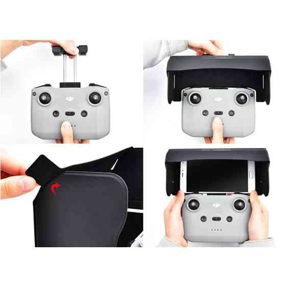 Шторка сонцезахисна DJI Mavic 3 / Mini 3-2 / Air 2S для пульта STARTRC 1108859 Київ