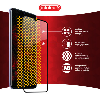 Стекло защитное Intaleo Full Glue Vivo Y21S Black (1283126527012) Винница - изображение 7