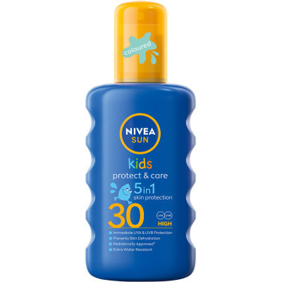 Засіб від засмаги Nivea Sun Kids Дитячий сонцезахисний спрей Захист та догляд SPF 30 200 мл (4005808854035/5900017067766) Вінниця - фото 1