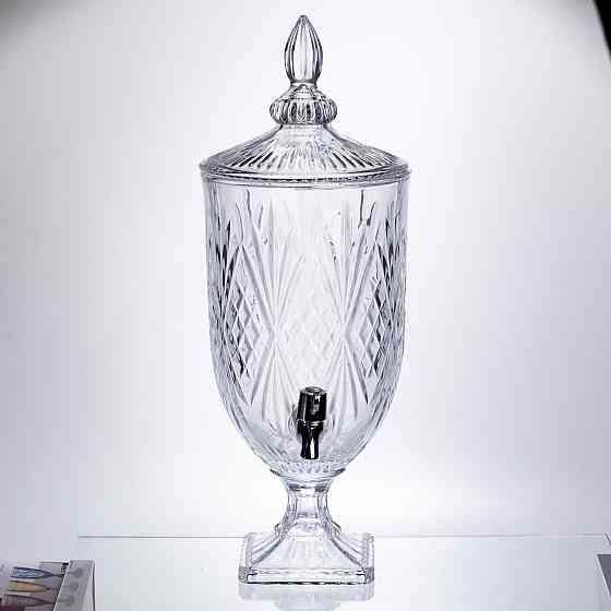 Лимонадниця Classic Crystal 5л із краном HP-19-297 глек диспенсер для напоїв прозорий Коломия