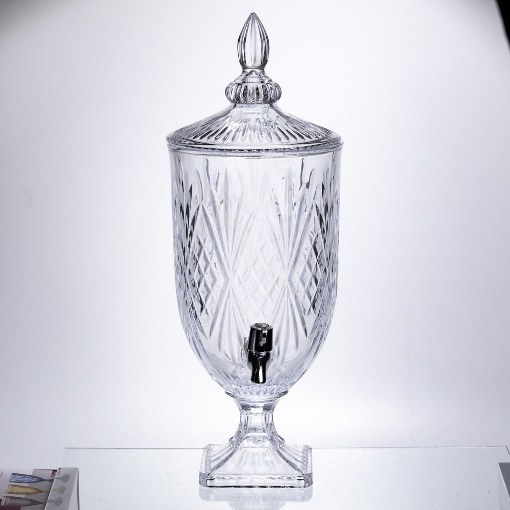 Лимонадниця Classic Crystal 5л із краном HP-19-297 глек диспенсер для напоїв прозорий Коломыя - изображение 1