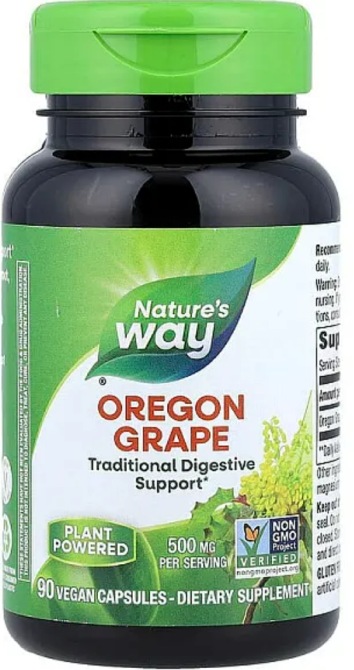 Корень орегонского винограда Natures Way Oregon Grape 90 кап Киев - изображение 1