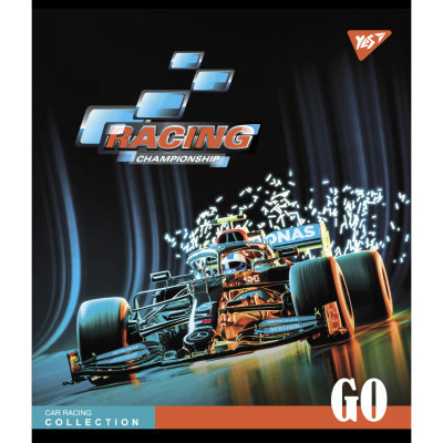 Зошит Yes А5 Racing championship 48 аркушів лінія (766881) Вінниця - фото 2