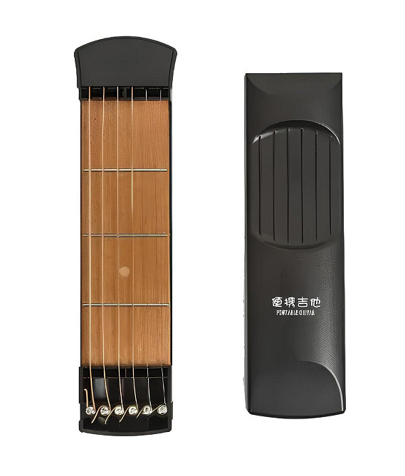 Карманная гитара RESTEQ 20 см компактная раскладная гитара для тренировки пальцев и постановки аккордов Киев - изображение 7