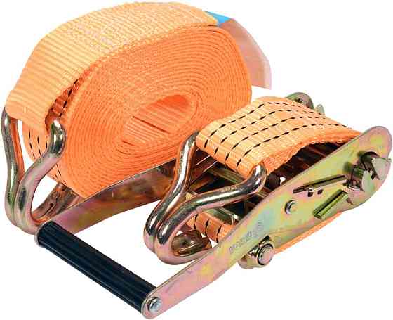 Пас для кріплення багажу з тріщаткою VOREL : сила натягу- 2000/4000 daN, 6 м х 50 мм [6] Одесса