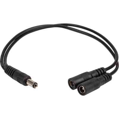 Кабель питания DC M to 2xDC F 5.5x2.1mm PowerPlant (CA914890) Вінниця