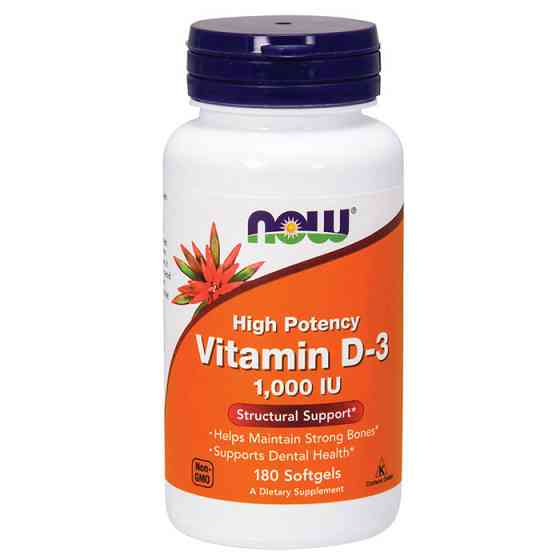 Vitamin D-3 25 mcg (1000 IU) (180 softgels) Луцьк