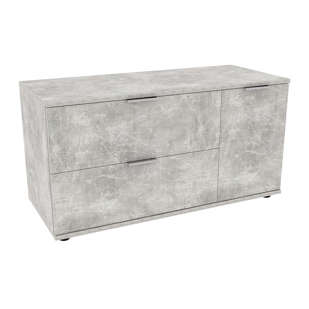 Тумба-комод в вітальню К-11, Бетон, 1000/425/530 Львів - фото 1