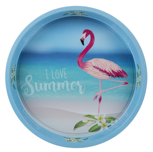 Піднос "Flamingo" 33 см, блакитний Рівне - фото 1