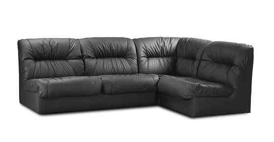 Диван Flay Vizit двойка 1650х870х850 единица 850х870х850 угол 870х850 Черный Киев