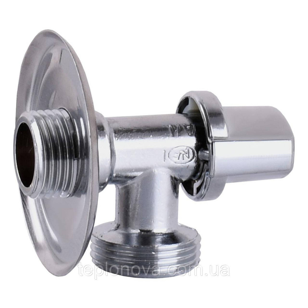 Кран шаровый угловой ARCO 1/2″х 3/4″ DEF728P  AntiLime Черновцы - изображение 3