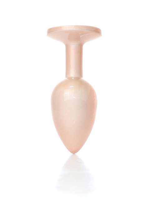 Анальная металлическая пробка Plug-Jewellery Pearl Gold PLUG- Clear S Sex Aura Киев - изображение 4