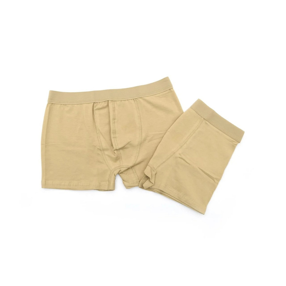 Труси чоловічі армійські, боксери військові, набір з 2 пар трусів-боксерів, Бежевий Розмір L/XL Кам'янець-Подільський - фото 3