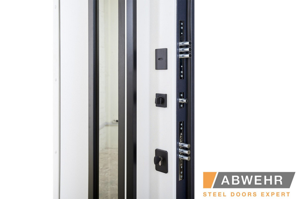 Двері вуличні, модель REVOLUTION (LP-6) ТЕРМОРОЗРИВ + склопакет Київ - фото 5