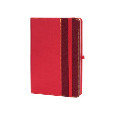 Книга записна Optima А5 COMBI-14, тверда обкладинка, гумка,лінія (O20125-14) Вінниця - фото 1