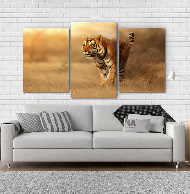 Модульная картина Тигр Art-183_3 Киев - изображение 2