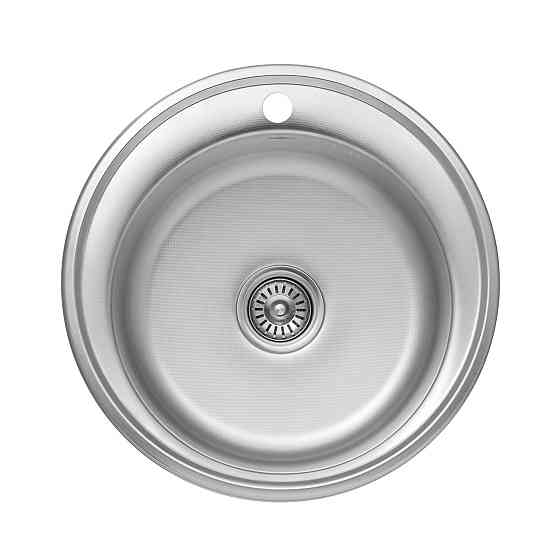 Кухонная мойка с нержавеющей стали Kroner KRP Dekor - 510 (0.8 мм) Киев