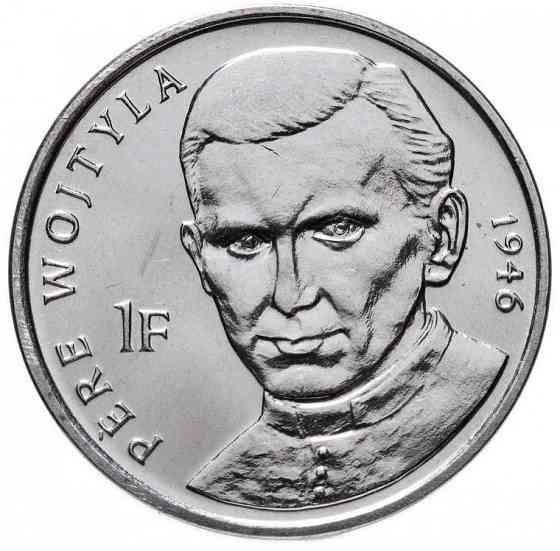 Congo Конго 1 франк 2004 UNC Полтава