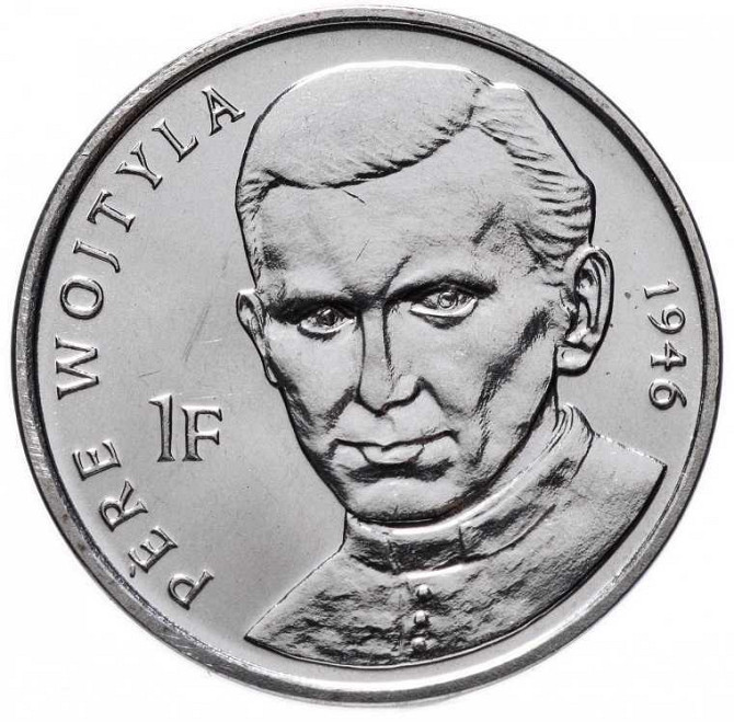 Congo Конго 1 франк 2004 UNC Полтава - изображение 1
