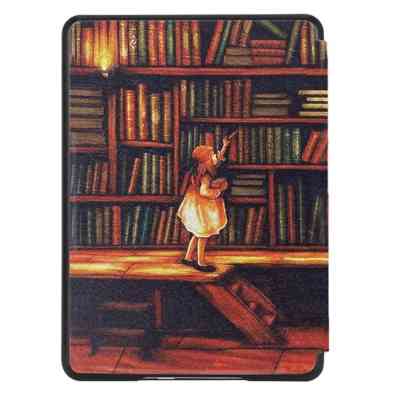 Чехол для электронной книги BeCover Smart Case Amazon Kindle Paperwhite 12th Gen. 2024 7" Library Girl (712856) Винница