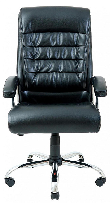 Офісне Крісло Керівника Richman Princeton Titan Black Хром М2 AnyFix Чорний Київ - фото 2