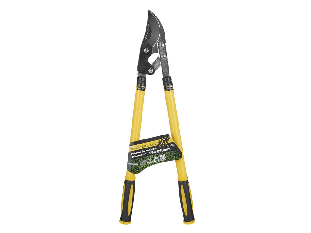 Гілкоріз "John Gardener" тип лез ножицевий, шарнірний, телескопічні ручки, для гілок до 50мм Київ - фото 8