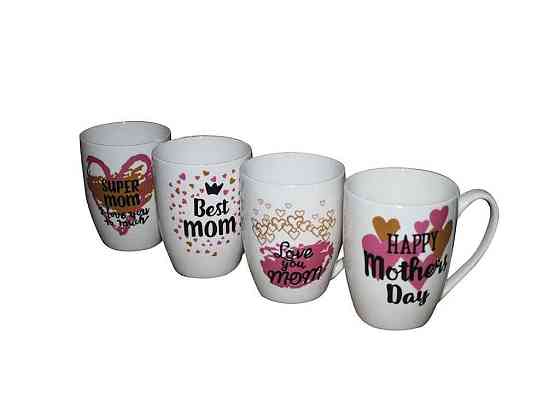 Чашка 340 мл порцеляна Happy Mothers Day ТМ VALENTIN Solmir Київ