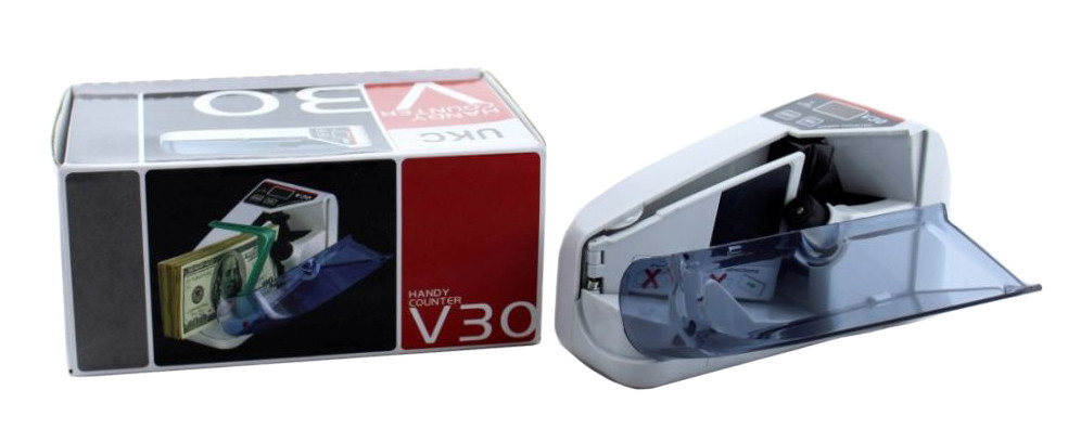 Машинка для рахунку грошей ручна MHZ V30 220V батарейки Винница - изображение 2
