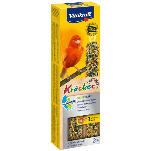 Ласощі Vitakraft Kracker Original Feather Care для канарок під час линьки 60 г / 2 шт Київ - фото 1