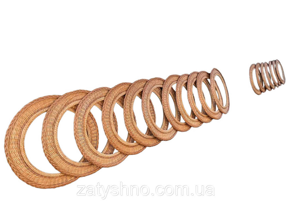 Рамка плетеная для зеркала 80 см Киев - изображение 2