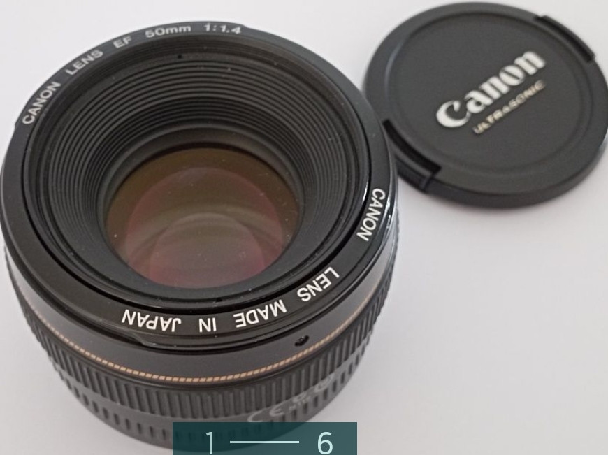 Об'єктив: Canon EF 50mm. F/1.4 USM Київ - фото 6
