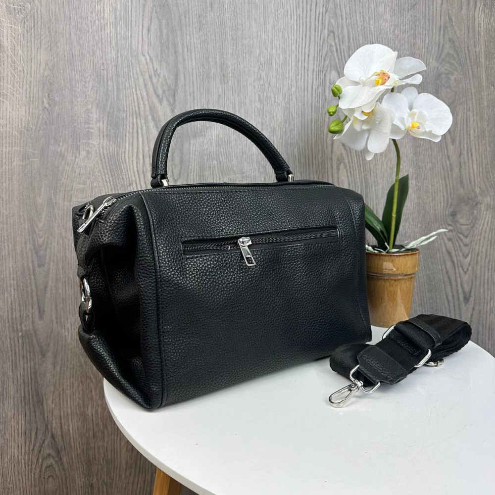 Якісна жіноча сумка стиль Зара, класична сумка Zara чорна Харків - фото 5
