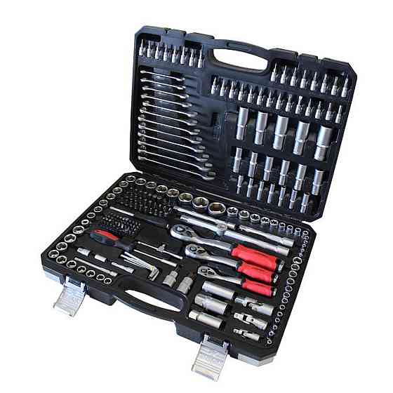 Набір інструментів 216пр. 1/2", 1/4", 3/8" (6гр.) (4-32мм) Одеса