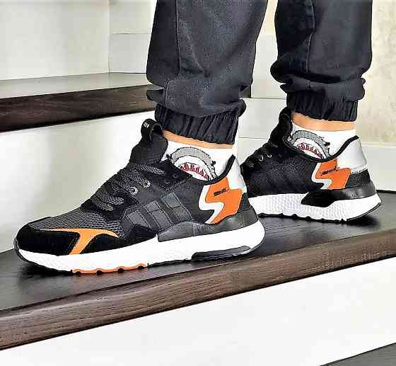 Кросівки Чоловічі Adidas Jogger Чорні Адідас (розміри: 41) Відео Огляд Дніпро