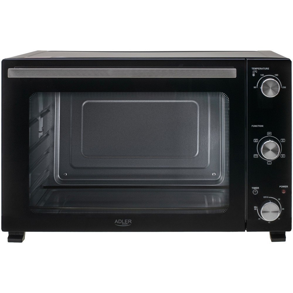 Електрична піч Adler AD 6025 1500Вт/ 35л /електроплита/ механічне керування/чорна Вінниця - фото 1