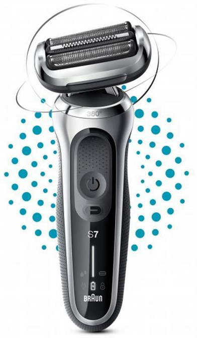 Електробритва Braun Series 7 71-S1000s Silver/Black ( 29539 ) Харьков - изображение 2