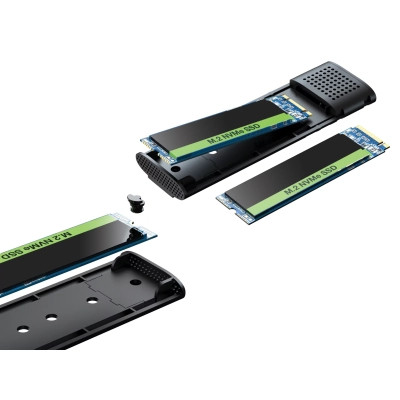 Кишеня зовнішня Sandberg SSD M.2, (NVMe) M-Key USB Type-C 3.2 (136-39) Вінниця - фото 3