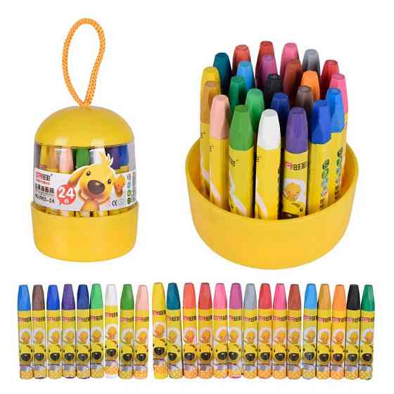 Набор детских восковых мелков CE150409 в наборе 24 цвета Винница