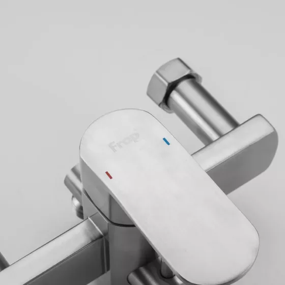 Смеситель для ванны с душевым гарнитуром Frap H805 F22805 сатин Киев