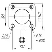 Опора Гідроциліндра Камаз Кріплення Гідроциліндра Камаз Київ - фото 2
