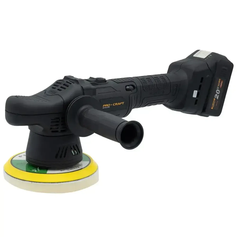 Полірувальна машинка акумуляторна Procraft,Акумуляторна полірувальна машина для полірування авто з безщітковим двигуном Львів - фото 7