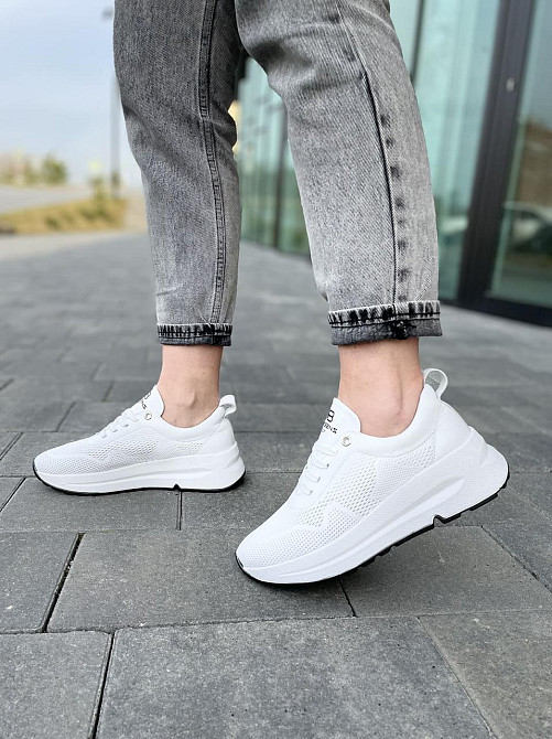 ALEX BENZ Кросівки жіночі ALEX BENZ 21205 ST білі (весна-літо, шкіра натуральна) (5013) Коломыя - изображение 1