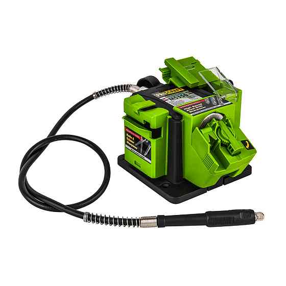 Універсальний заточувальний верстат Procraft MS350 з гнучким валом — ефективне заточування свердел, ножів та ножиць, гарантія 36 Львів